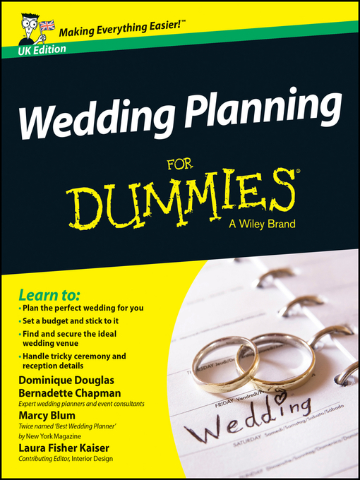 Title details for Wedding Planning For Dummies by Dominique Douglas - Available